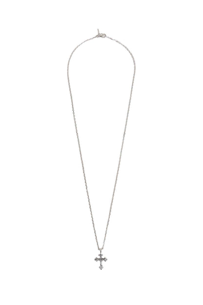 Rose Cross Small Necklace