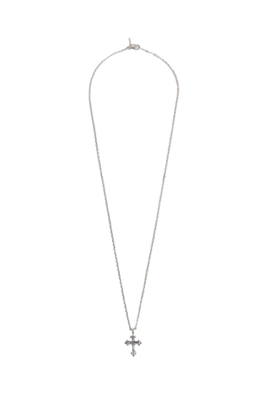 Rose Cross Small Necklace