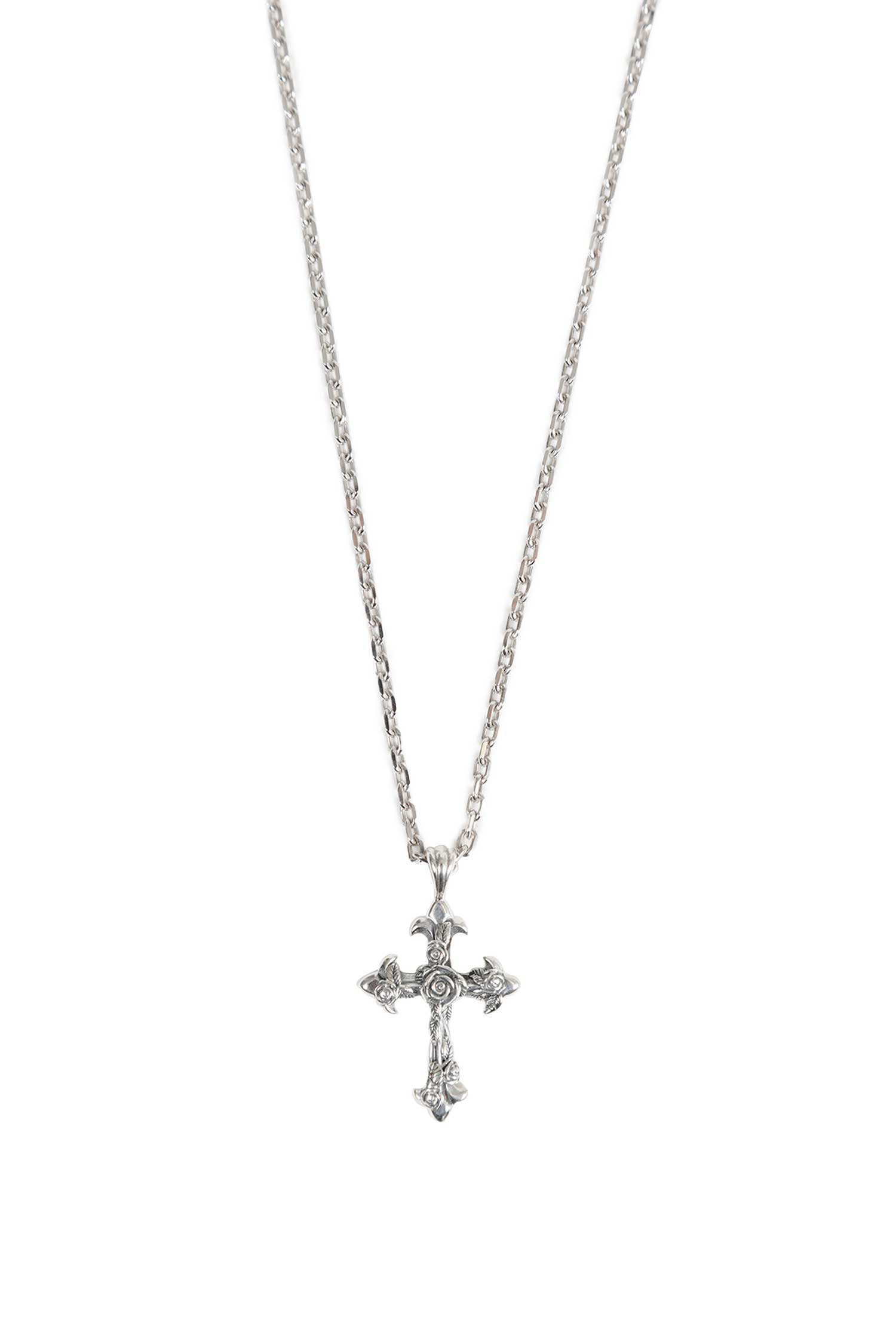 EMANUELE BICOCCHI Rose Cross Small Necklace unisex