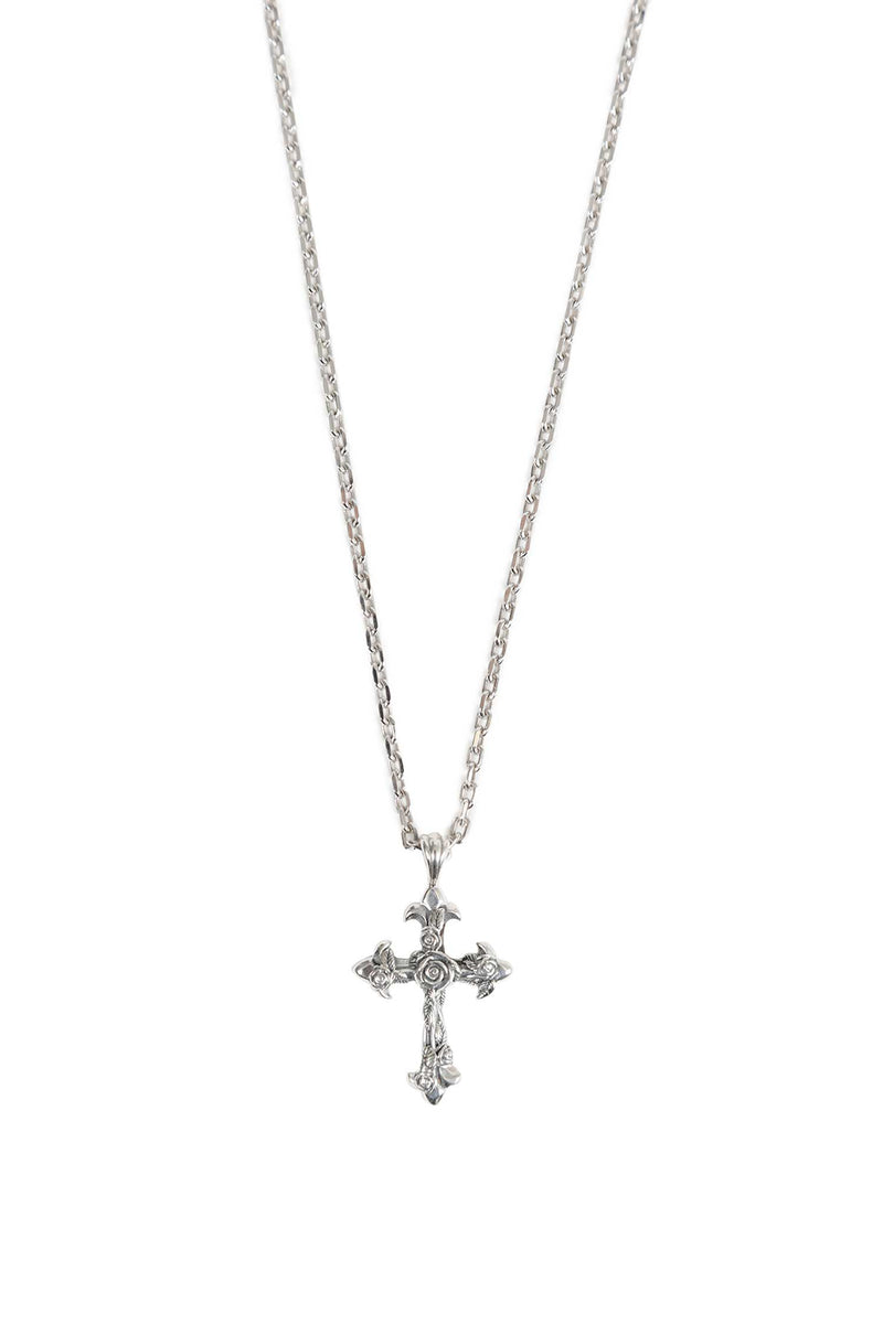 EMANUELE BICOCCHI Rose Cross Small Necklace unisex