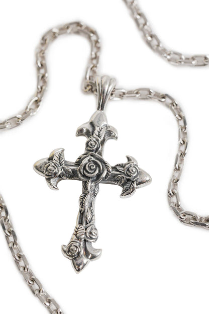 Rose Cross Small Necklace