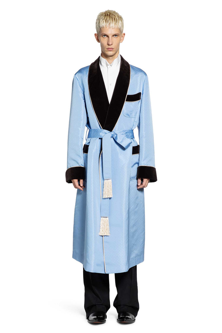 Silk Faille Shawl Collar Robe