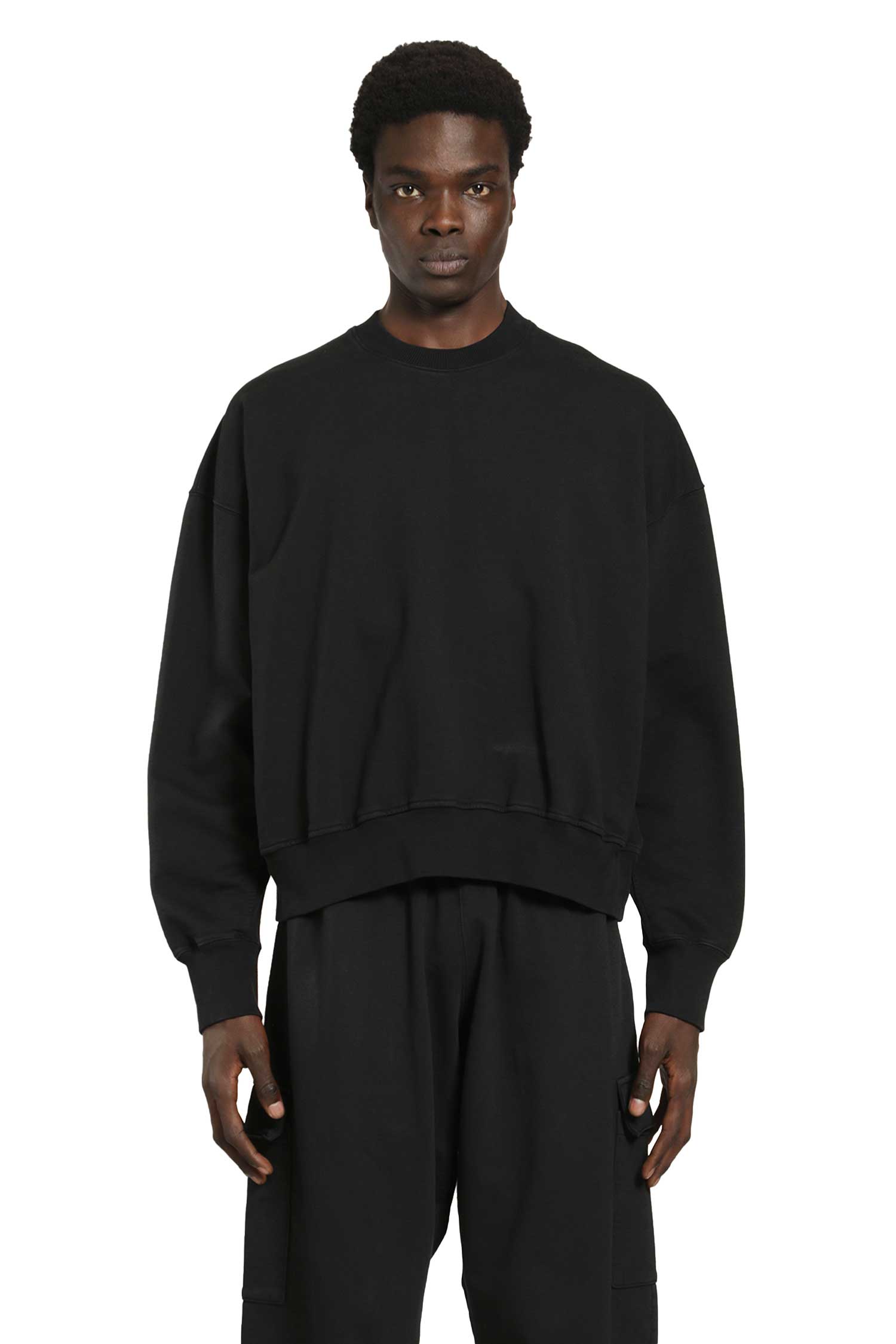 Cotton Jersey Sleeveless Sweatshirt