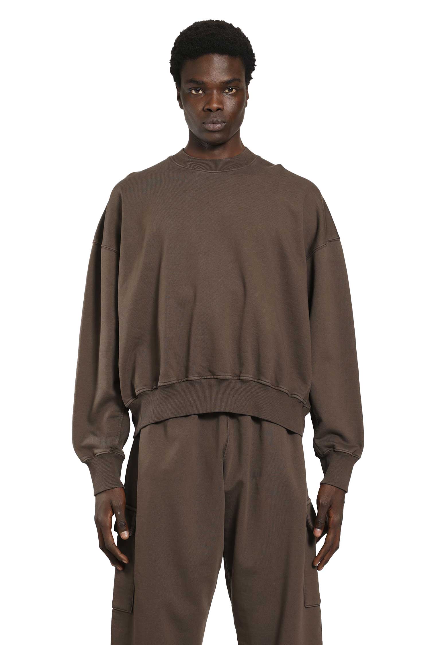 Cotton Jersey Sleeveless Sweatshirt