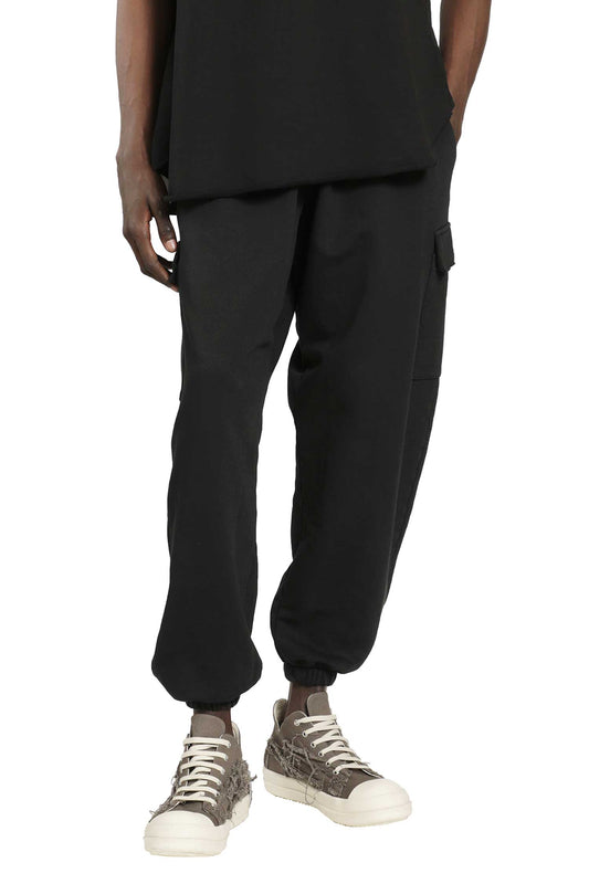 Cotton Jersey Cargo Joggers