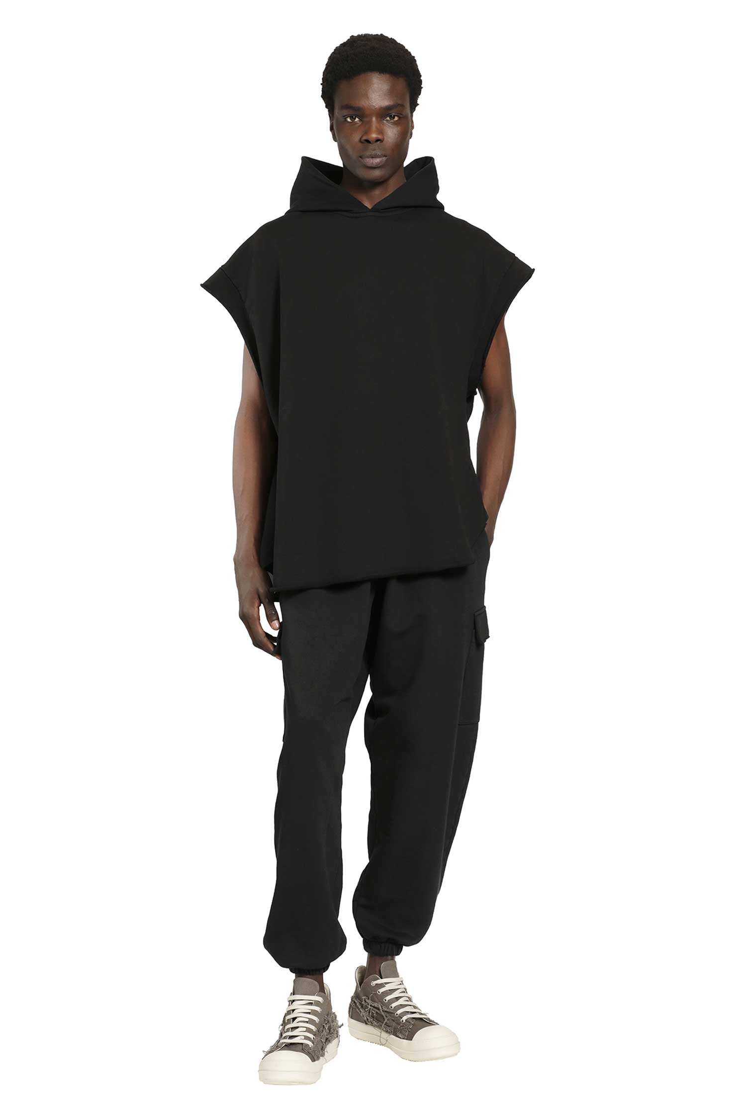 ROADLESS Cotton Jersey Cargo Joggers man