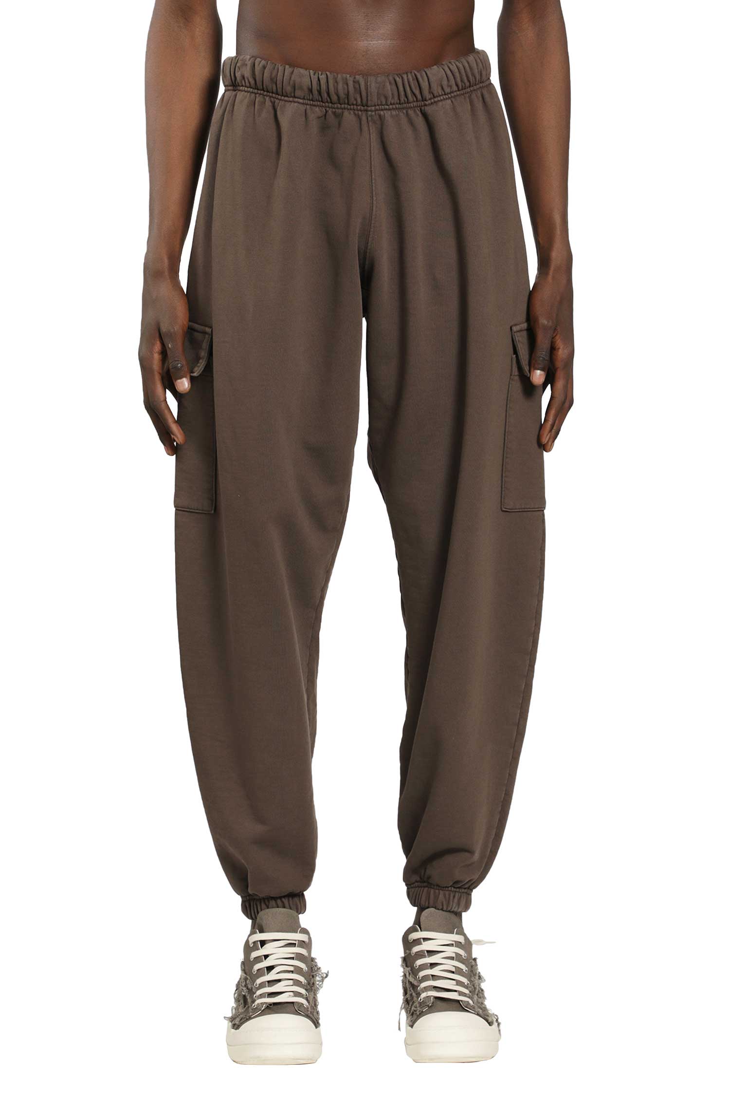 Cotton Jersey Cargo Sweatpants