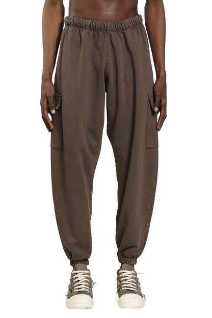 Cotton Jersey Cargo Sweatpants