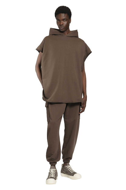Cotton Jersey Cargo Sweatpants