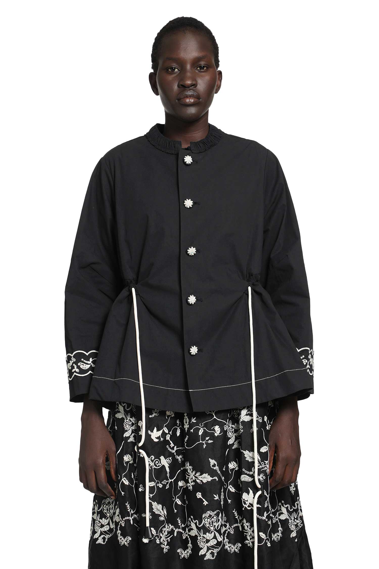 RENLI SU Short Trench Coat woman