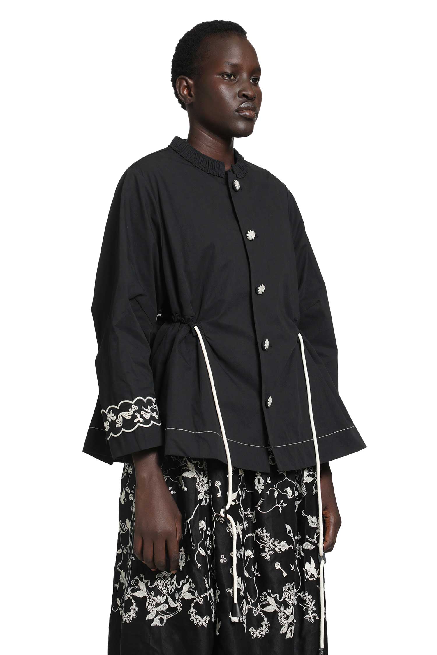 RENLI SU Short Trench Coat woman