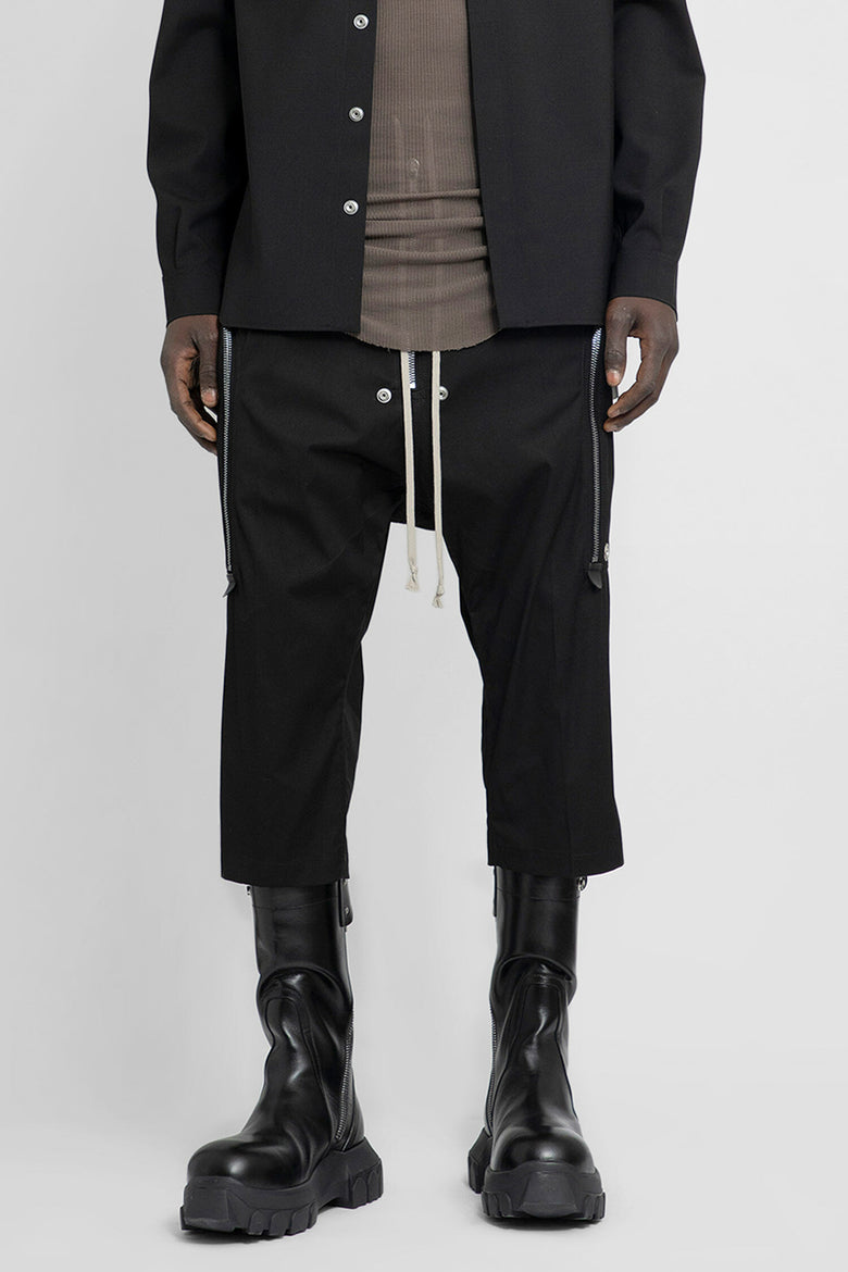 RICK OWENS RICK OWENS SHORTS BLACK WOMAN man