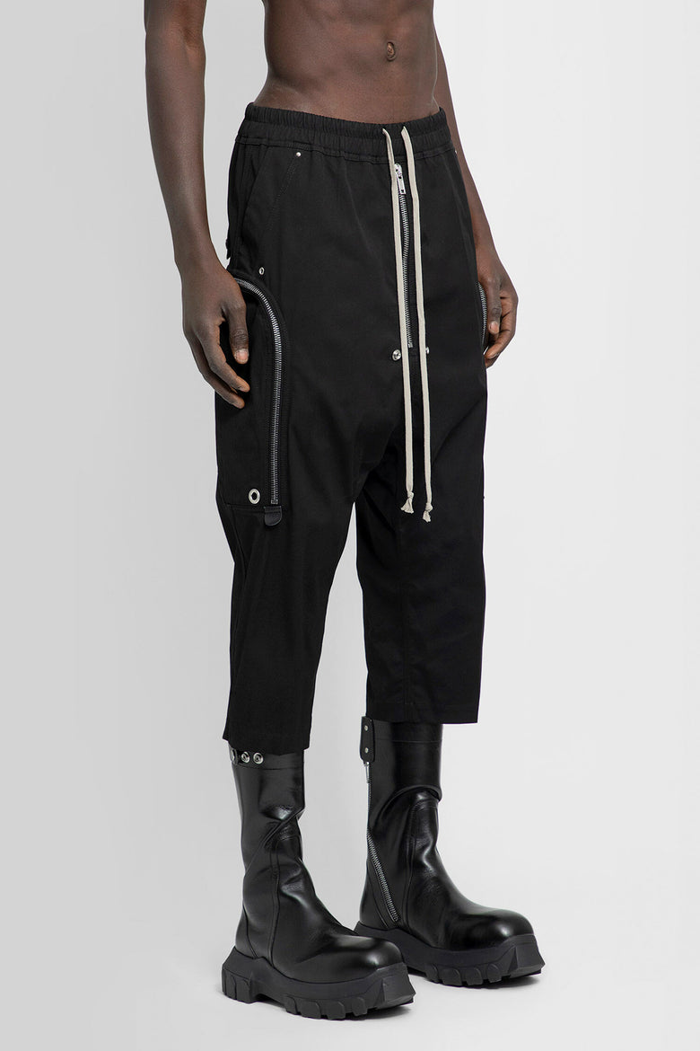 RICK OWENS RICK OWENS SHORTS BLACK WOMAN man
