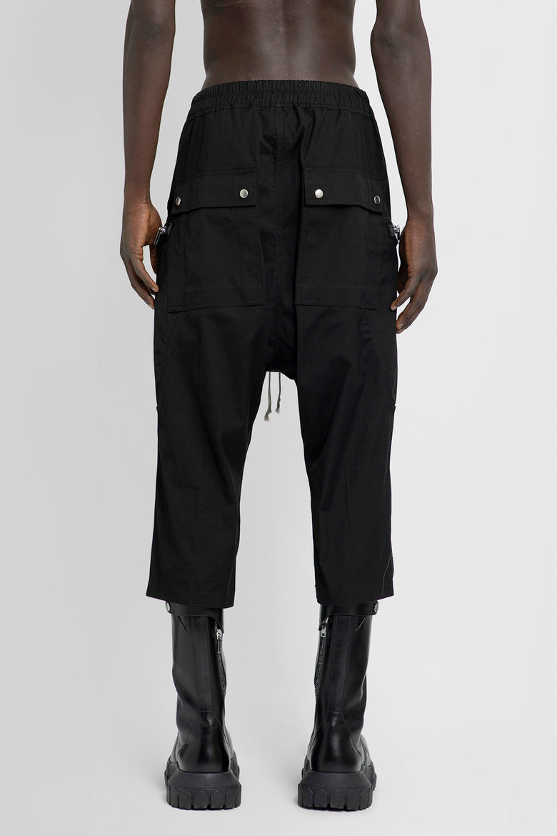 RICK OWENS RICK OWENS SHORTS BLACK WOMAN man
