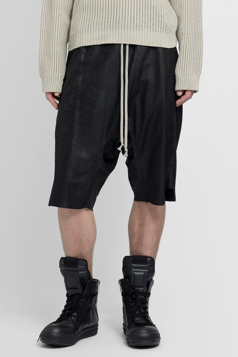 RICK OWENS RICK OWENS SHORTS BLACK WOMAN man