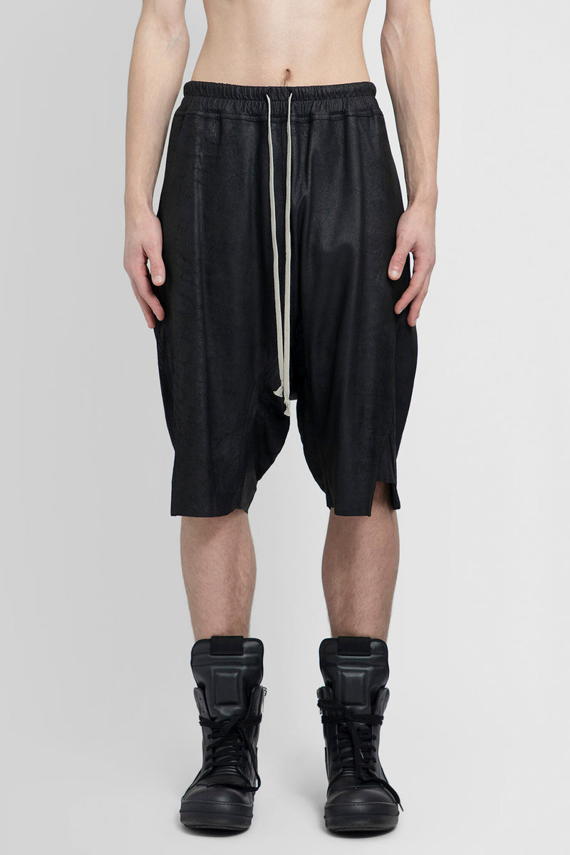 RICK OWENS RICK OWENS SHORTS BLACK WOMAN man