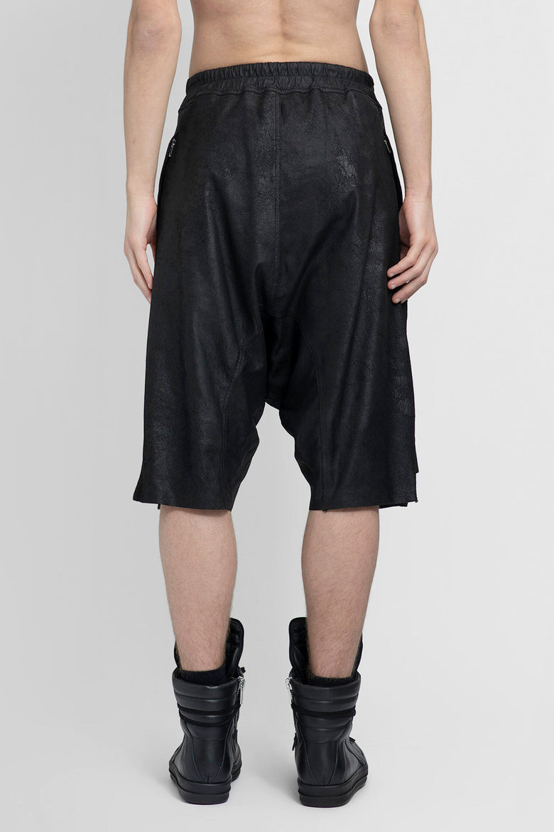 RICK OWENS RICK OWENS SHORTS BLACK WOMAN man