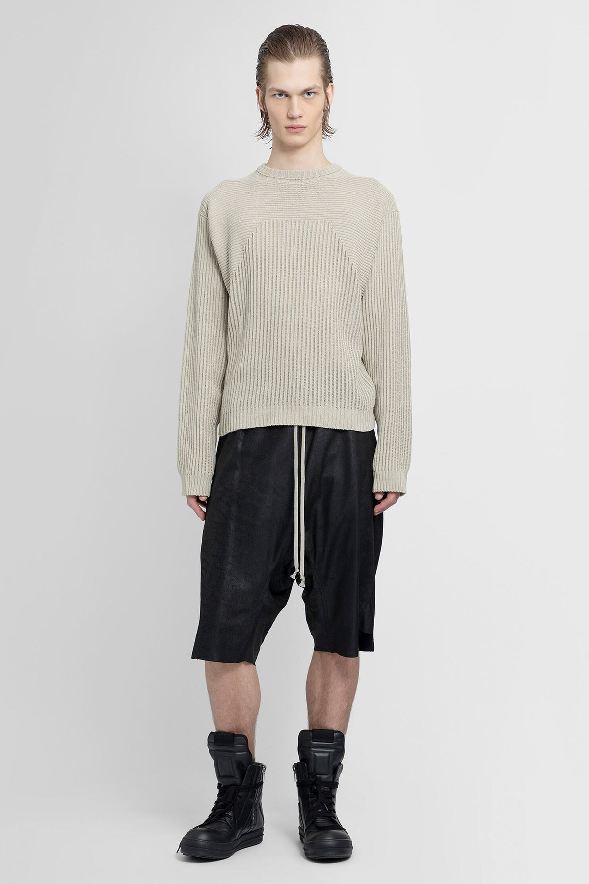 RICK OWENS SHORTS BLACK WOMAN