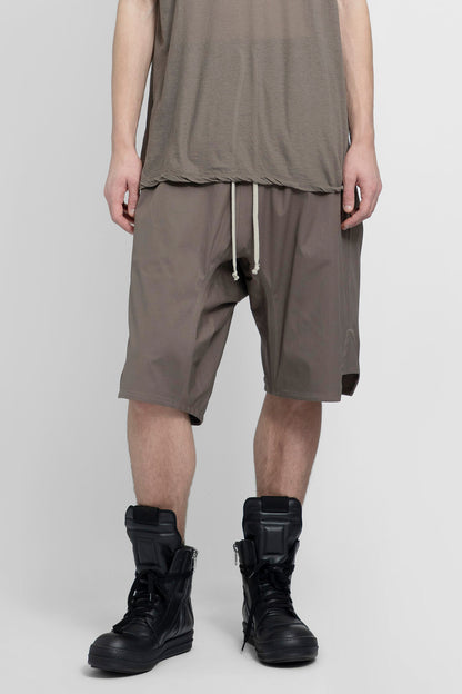 RICK OWENS MAN GREY SHORTS & SKIRTS