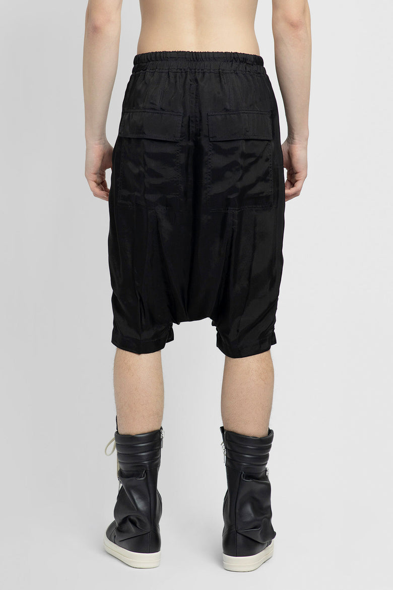 RICK OWENS RICK OWENS SHORTS BLACK WOMAN man