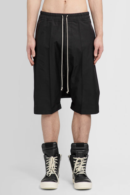 RICK OWENS SHORTS BLACK WOMAN