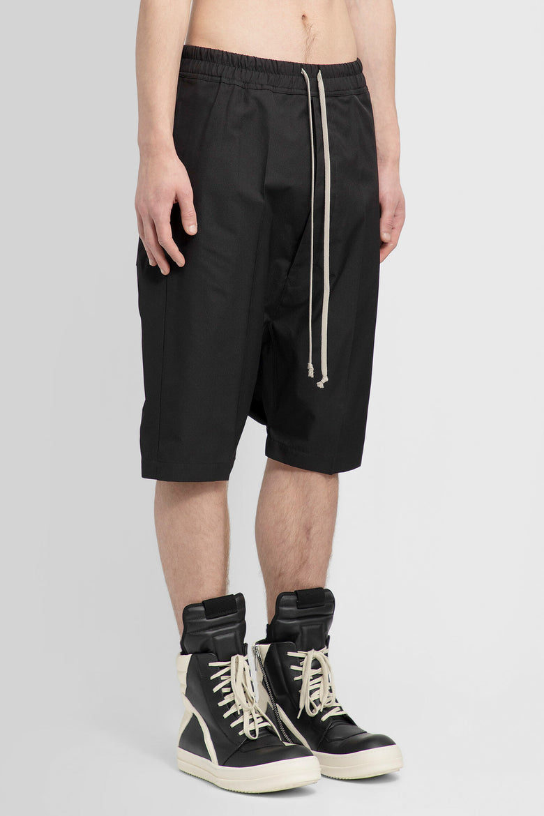 RICK OWENS RICK OWENS SHORTS BLACK WOMAN man