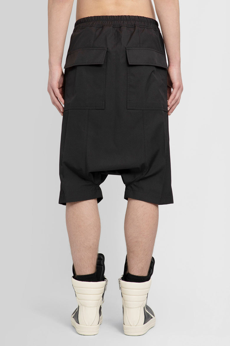 RICK OWENS RICK OWENS SHORTS BLACK WOMAN man