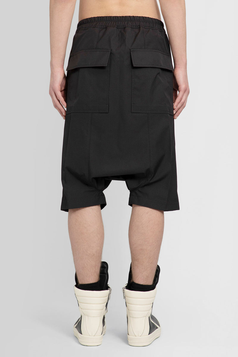 RICK OWENS RICK OWENS SHORTS BLACK WOMAN man