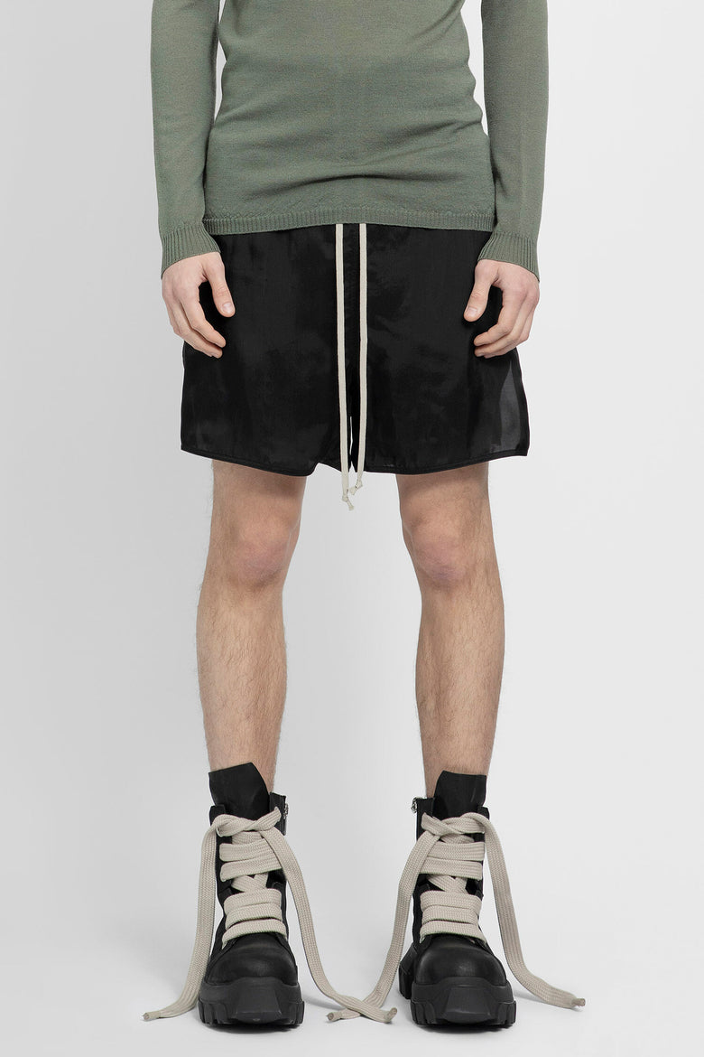 RICK OWENS RICK OWENS SHORTS BLACK WOMAN man