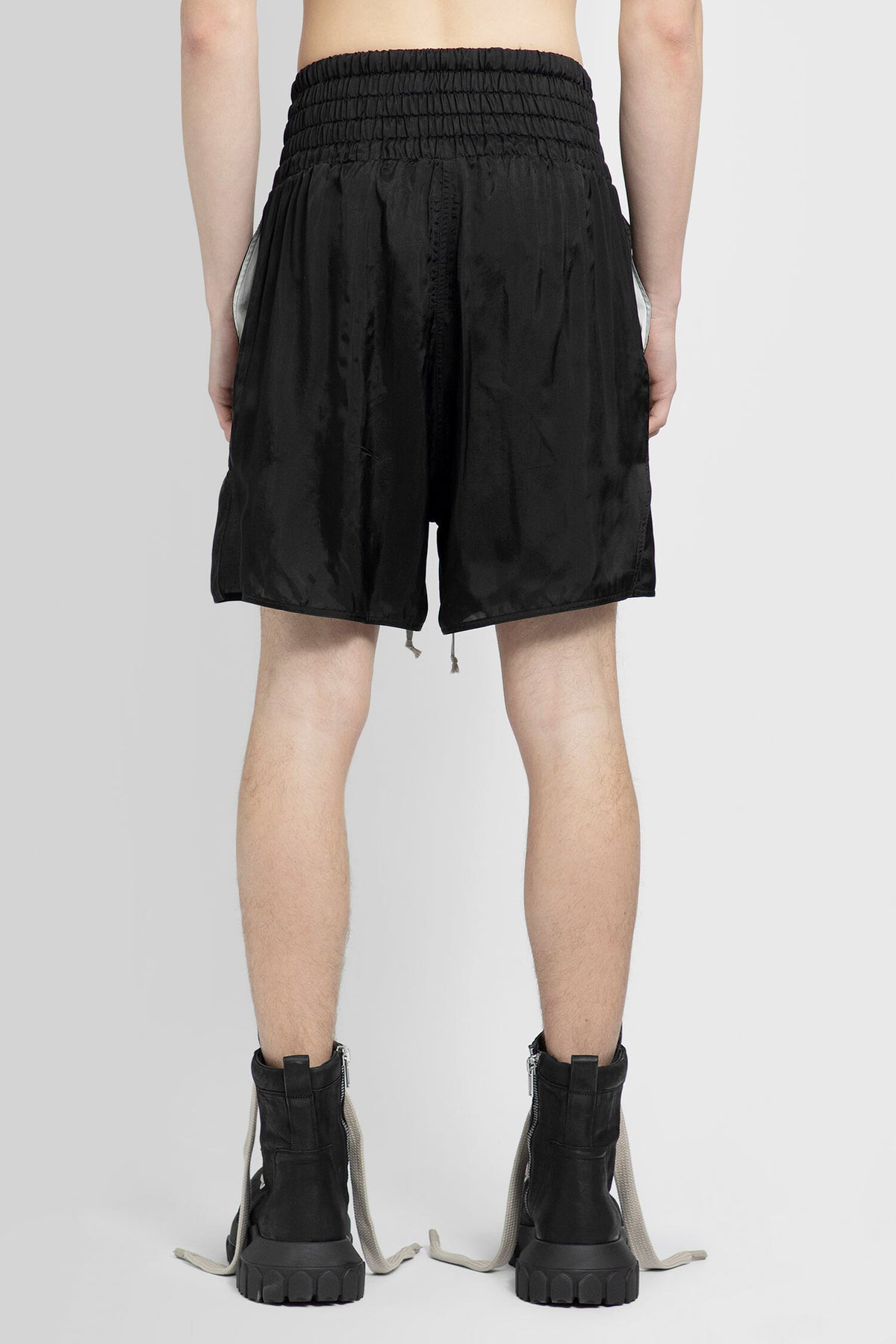 RICK OWENS RICK OWENS SHORTS BLACK WOMAN man