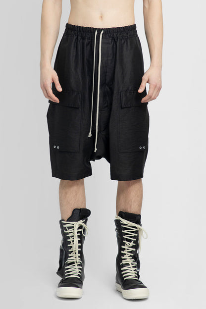 RICK OWENS SHORTS BLACK WOMAN