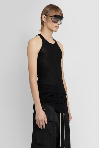 RICK OWENS MAN BLACK T-SHIRTS