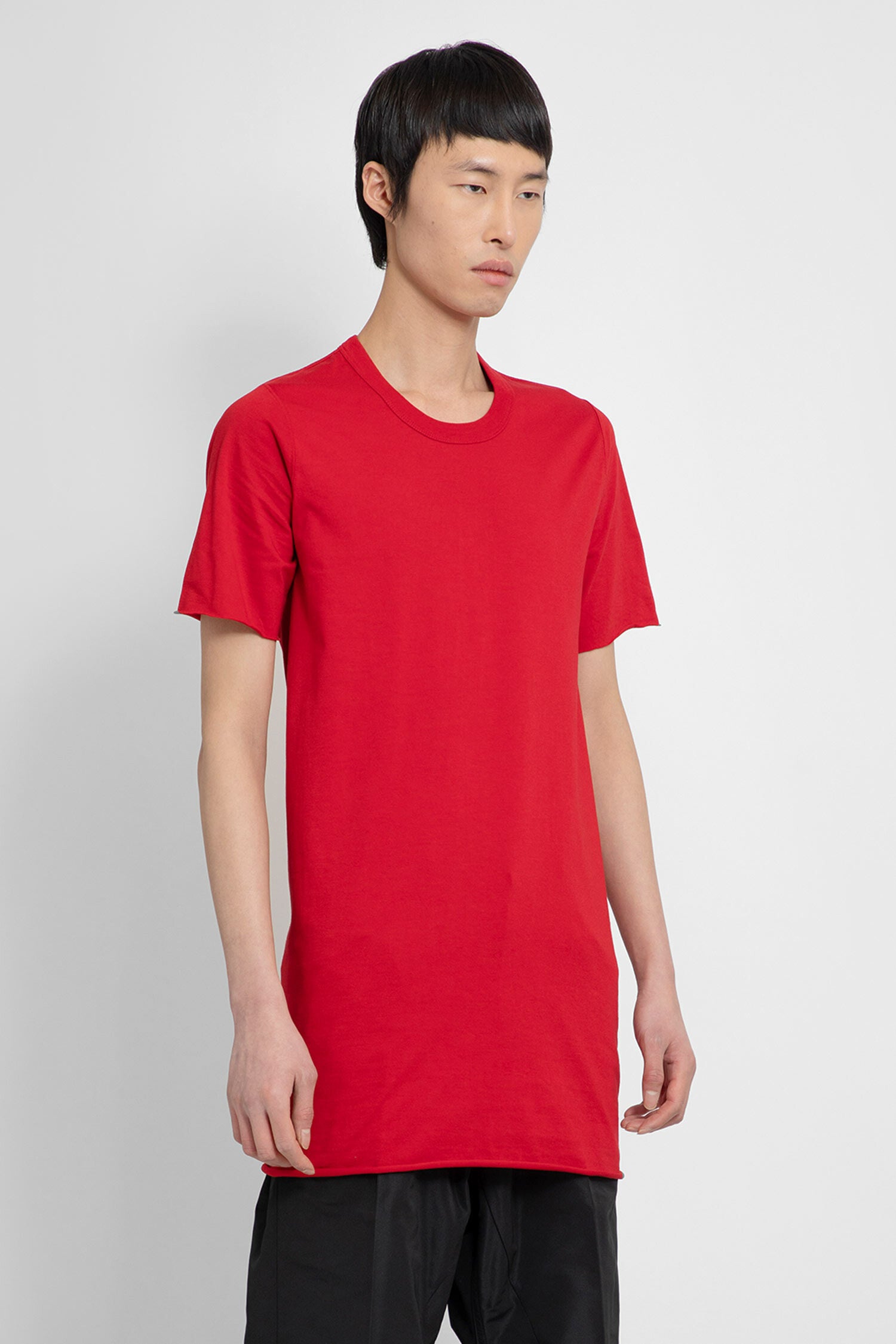 RICK OWENS MAN RED T-SHIRTS & TANK TOPS