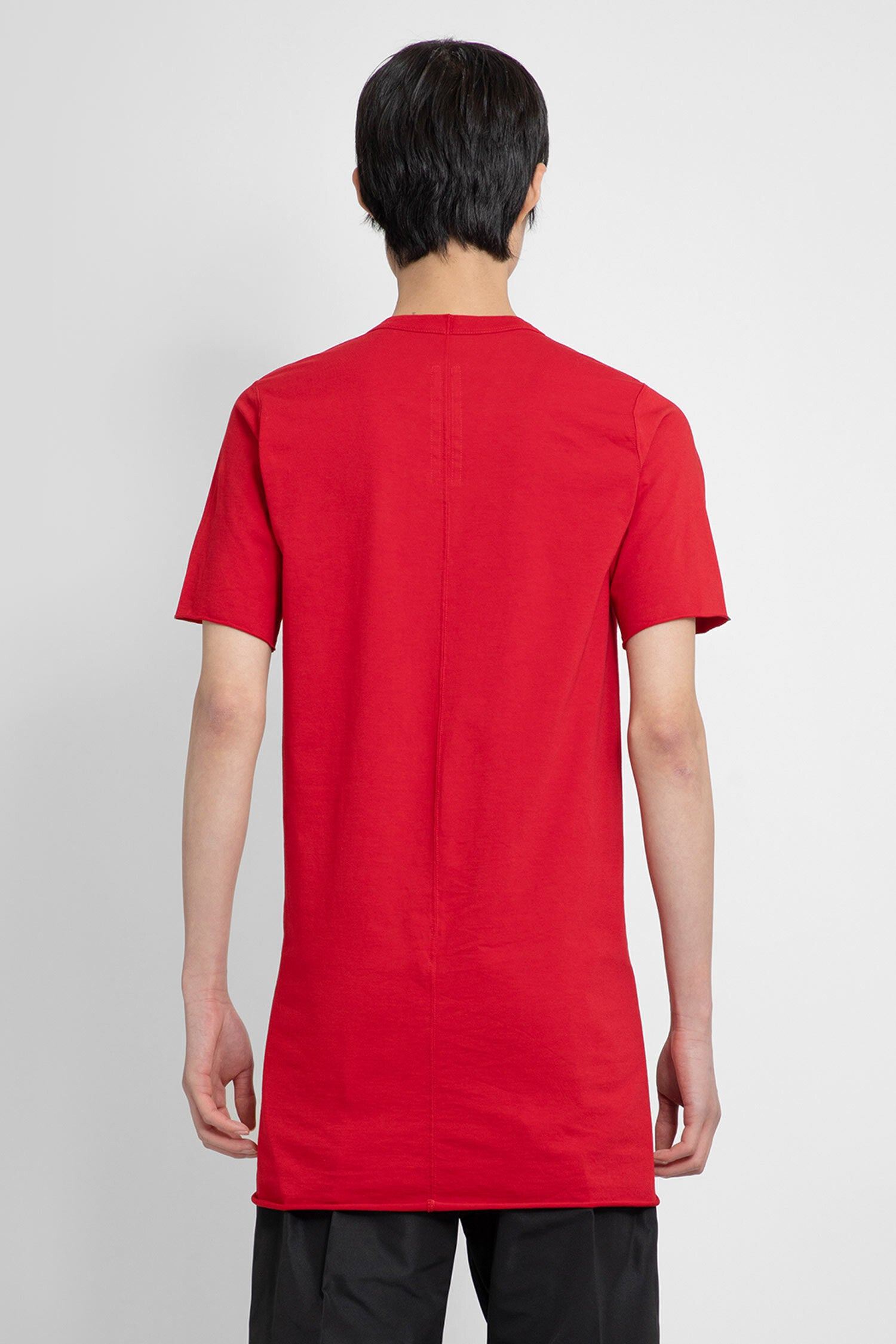 RICK OWENS MAN RED T-SHIRTS & TANK TOPS