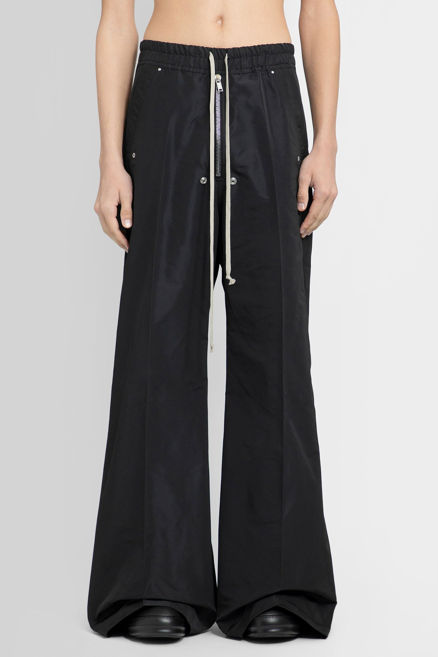 RICK OWENS MAN BLACK TROUSERS