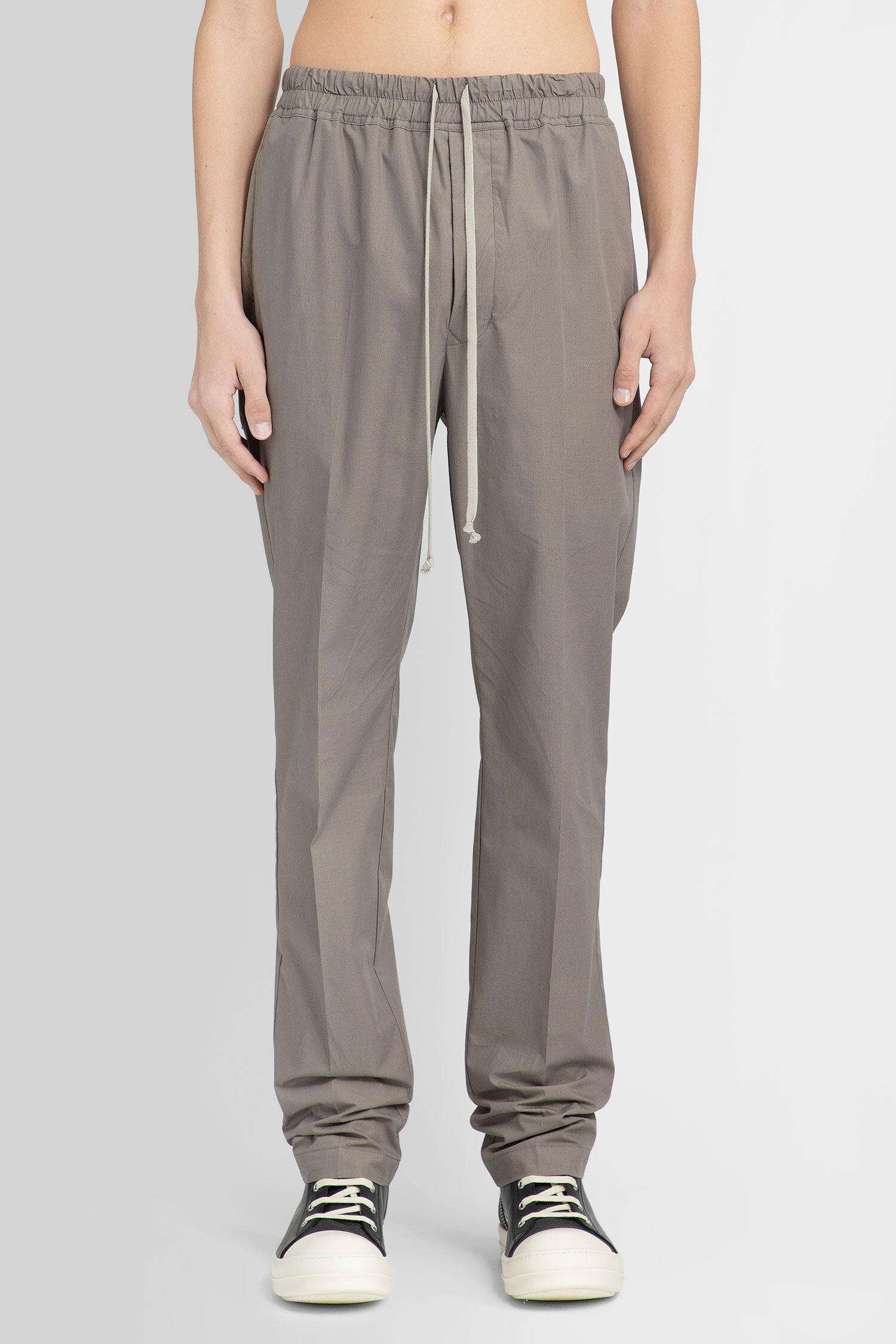 RICK OWENS MAN GREY TROUSERS