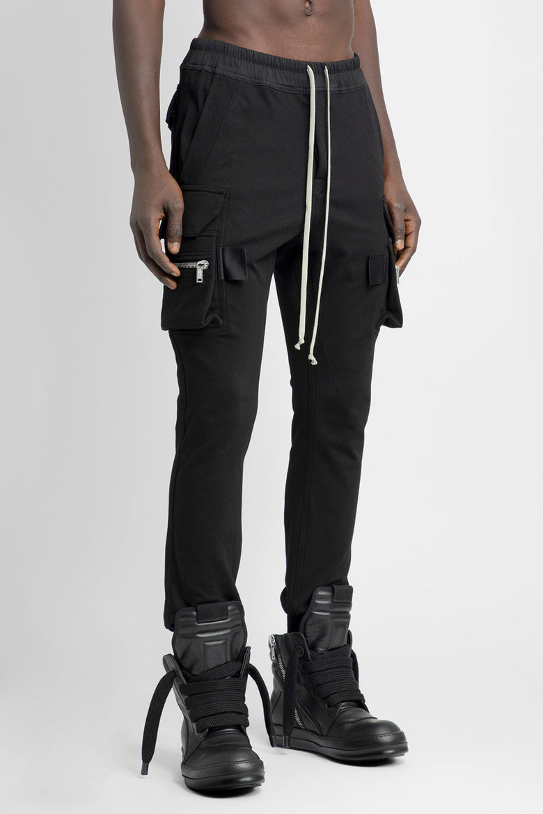 RICK OWENS MAN BLACK TROUSERS