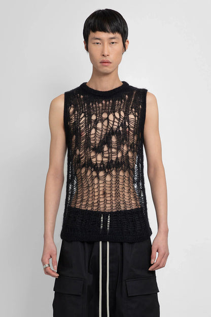Antonioli RICK OWENS MAN BLACK VESTS