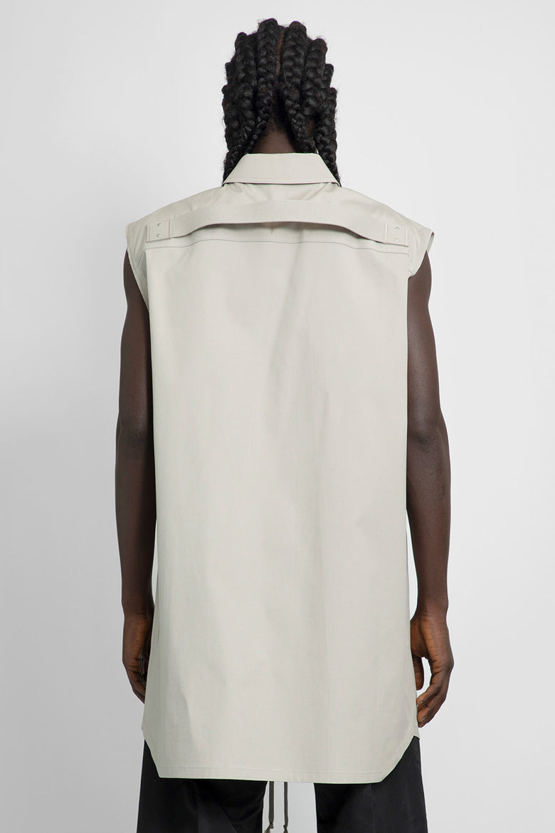 RICK OWENS MAN GREY SHIRTS