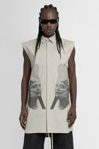 Antonioli RICK OWENS MAN GREY SHIRTS