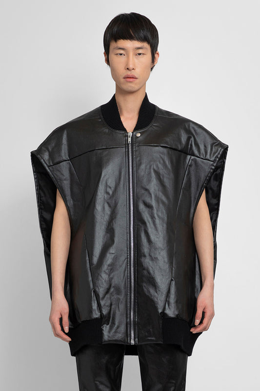 RICK OWENS MAN BLACK VESTS