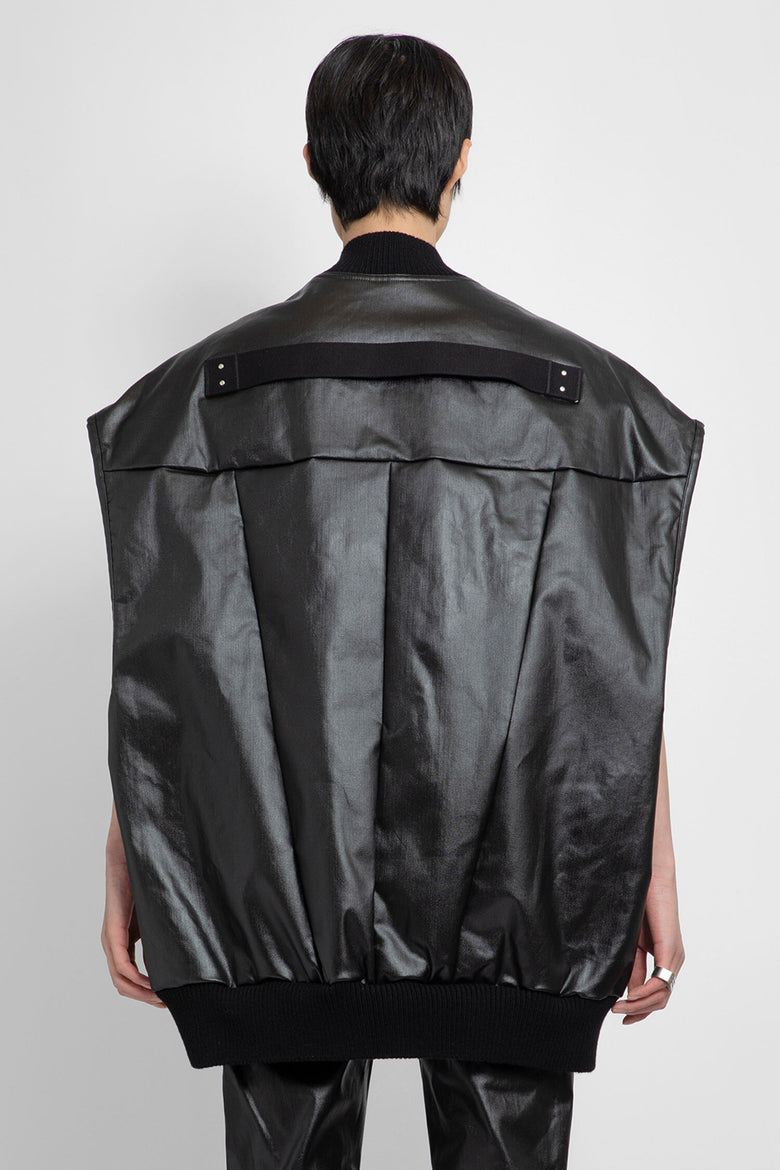 RICK OWENS MAN BLACK VESTS