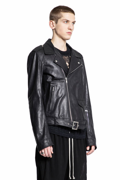 RICK OWENS MAN BLACK JACKETS