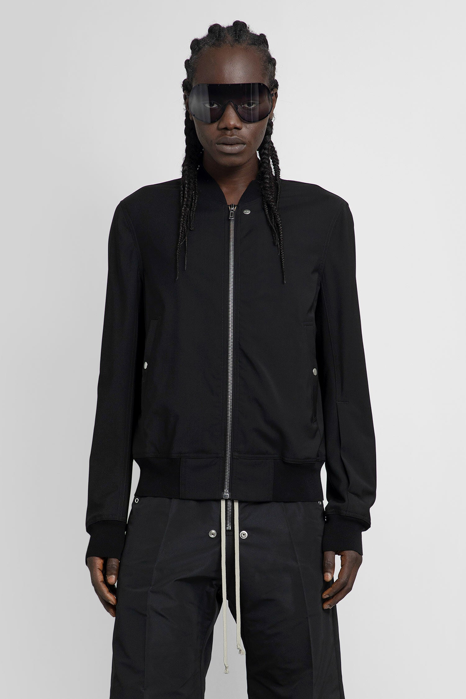 RICK OWENS MAN BLACK JACKETS