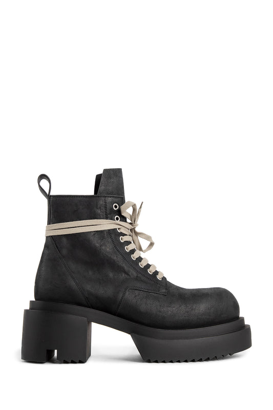 RICK OWENS MAN BLACK BOOTS