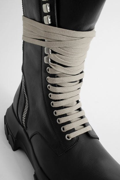 RICK OWENS MAN BLACK BOOTS