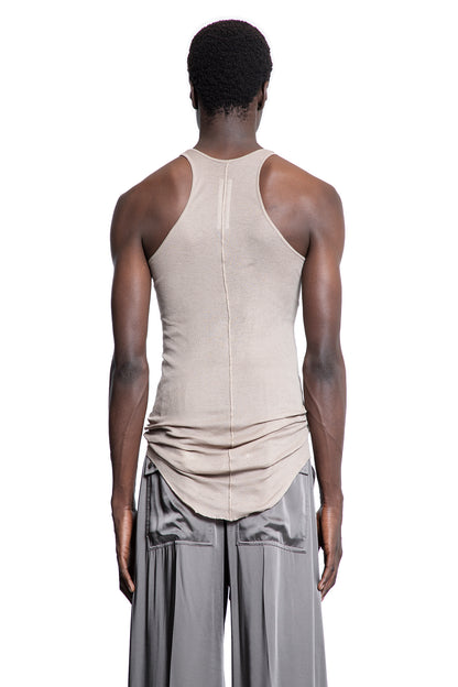 RICK OWENS MAN BEIGE T-SHIRTS & TANK TOPS