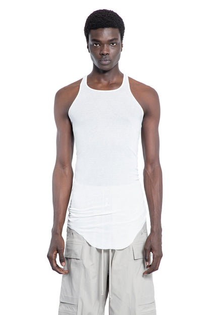 RICK OWENS MAN WHITE T-SHIRTS & TANK TOPS