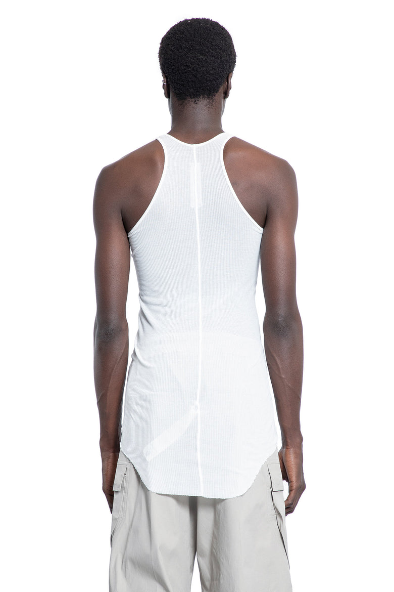 RICK OWENS MAN WHITE T-SHIRTS & TANK TOPS