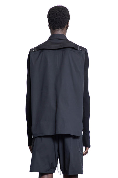 RICK OWENS MAN BLACK SHIRTS